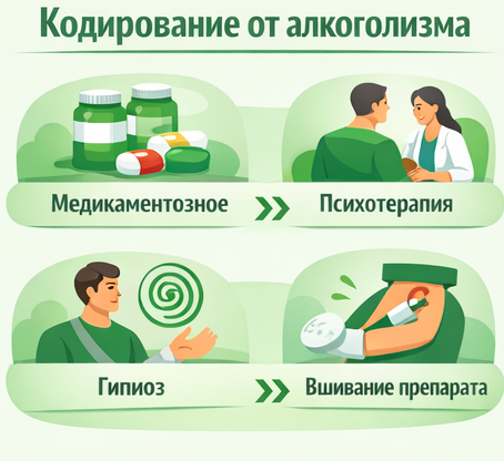 кодирование от алкоголизма в Нариманове Санати